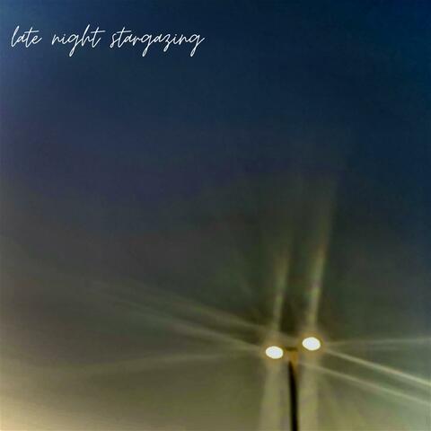 late night stargazing album art