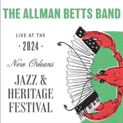 Live at the 2024 New Orleans Jazz & Heritage Festival album art