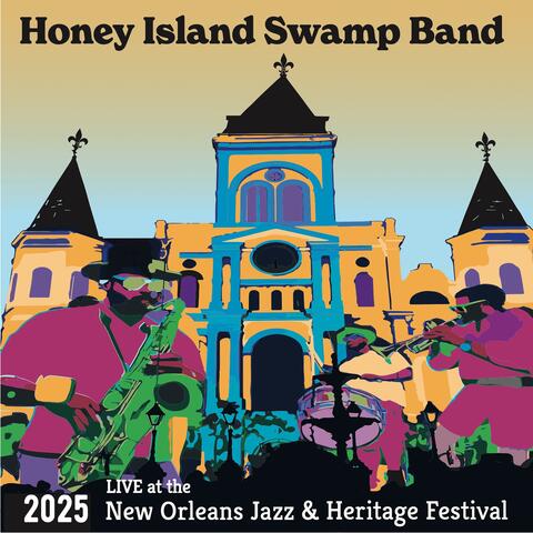 Live at the 2025 New Orleans Jazz & Heritage Festival album art