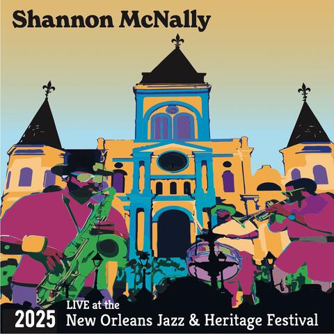 Live at the 2025 New Orleans Jazz & Heritage Festival album art