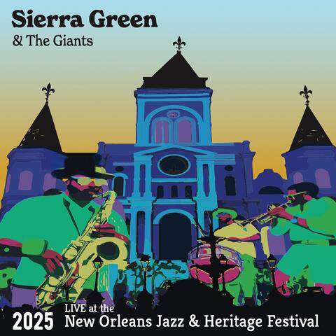 Live at the 2025 New Orleans Jazz & Heritage Festival album art