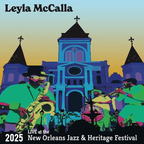 Live at the 2025 New Orleans Jazz & Heritage Festival album art