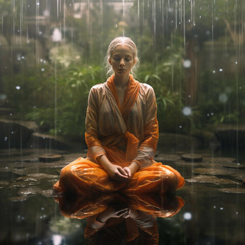 Meditation in Rain: Serene Sound Embrace album art