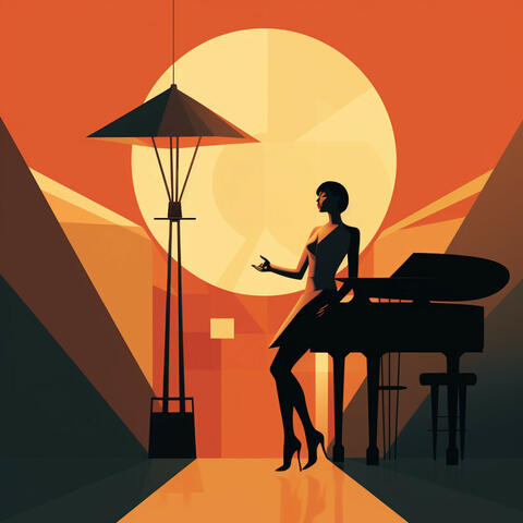 Sunset Jazz Grooves: Bossa Nova Harmonies album art