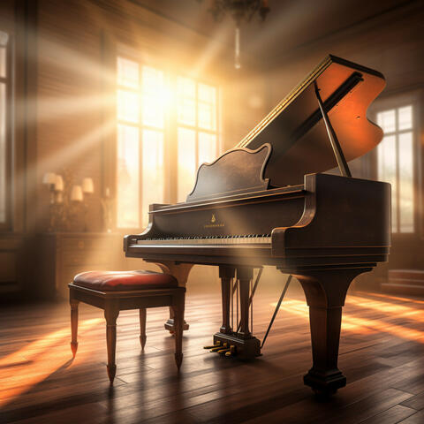Piano's Work Rhythm: Harmonious Music for Efficiency album art