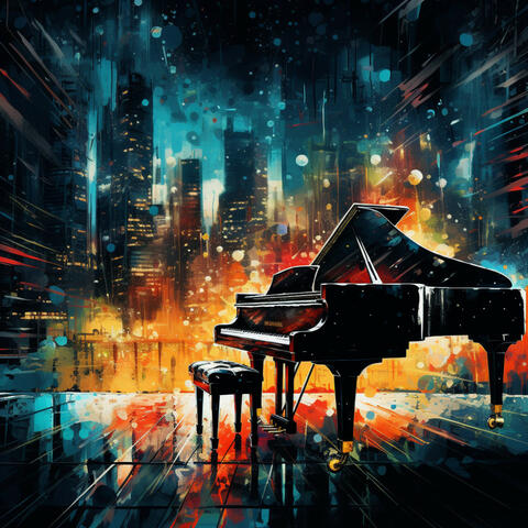 Jazz Piano Music: City Lights Symphony album art