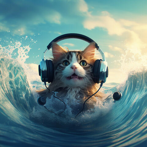 Ocean Purr: Cats Soothing Music album art