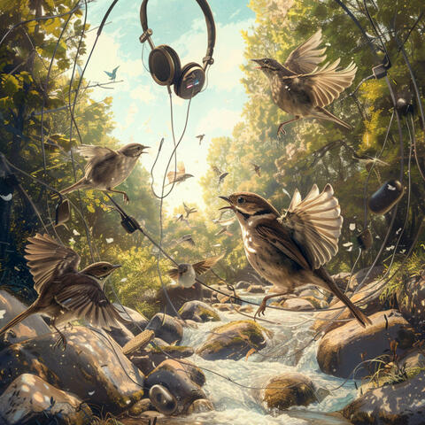 Binaural Creek Symphony: Birds and Nature’s Ensemble - 92 88 Hz album art