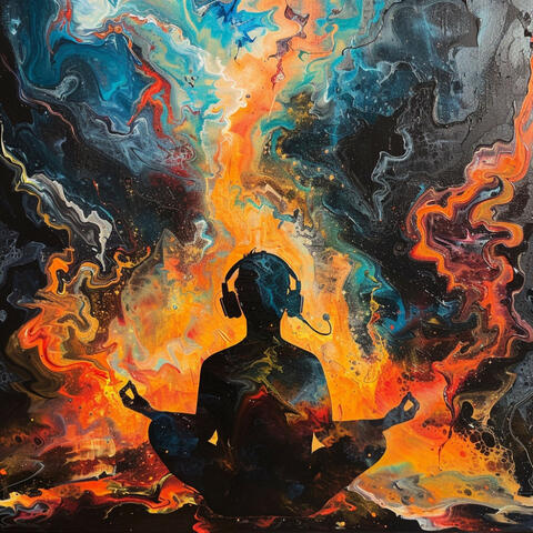 Meditation Beside the Fire: Zen Sounds album art