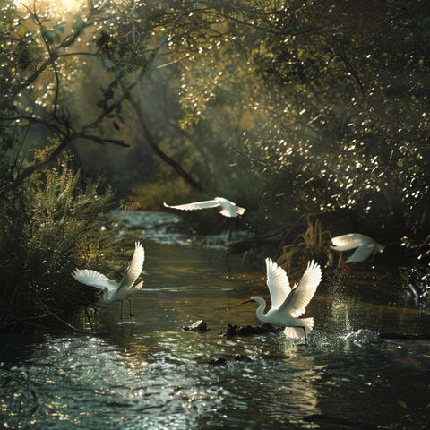 Baby's Nature Calm: Binaural Creek and Bird Sounds album art