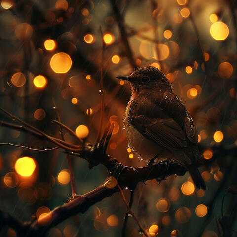 Binaural Rain Drops and Birds in Nature’s Embrace album art