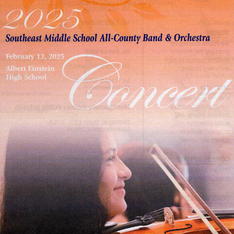 MCPS 2025 Southeast Middle School All-County Middle School Band & Orchestra album art