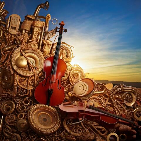 Harmonized Melodic Textures: Relaxation Orchestra album art