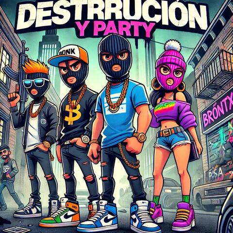 Destrucion Y Party album art