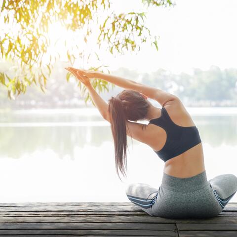 Soft Sounds for Yoga Stress Relief album art