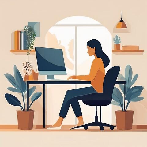 Música Para Trabajar Y Fluir Con Productividad album art