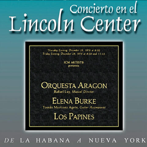Concierto en el Lincoln Center album art
