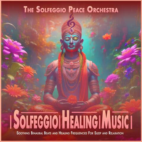 Solfeggio Healing Music: Soothing Binaural Beats and Healing Frequencies For Sleep and Relaxation album art
