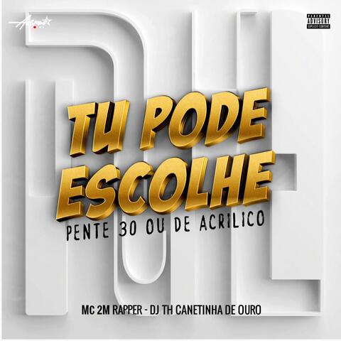 Tu pode escolhe pente de 30 ou de acrilico album art