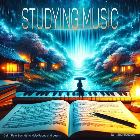 Studying Music - Calm Rain Sounds to Help Focus and Learn album art
