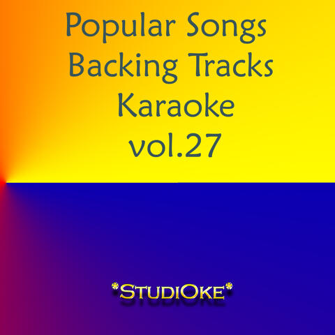 Popular Songs  Backing Tracks  Karaoke vol.27 album art