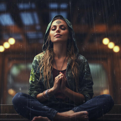 Rainy Yoga Flowing Melodies: Music in the Rain album art