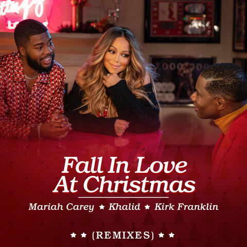 Fall in Love at Christmas album art
