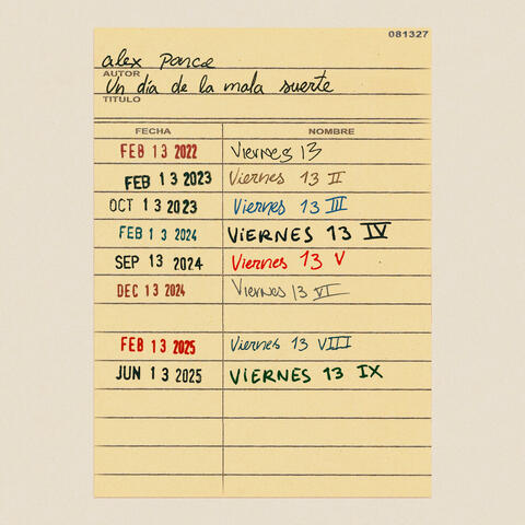 Viernes 13 IX (x que apenas sobrevivo) album art