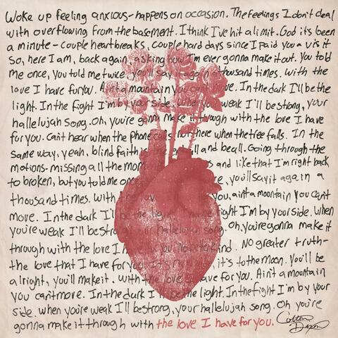 The Love I Have For You album art