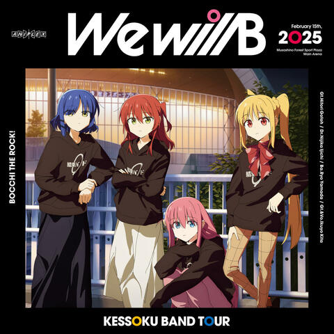 Kessoku Band TOUR We will B album art