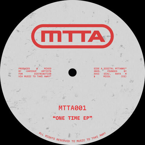 (MTTA001) One Time album art
