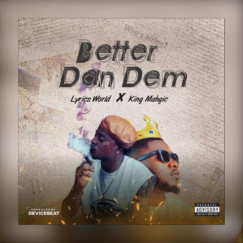 Better Dan Dem album art