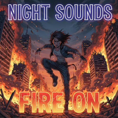 Fire on album art