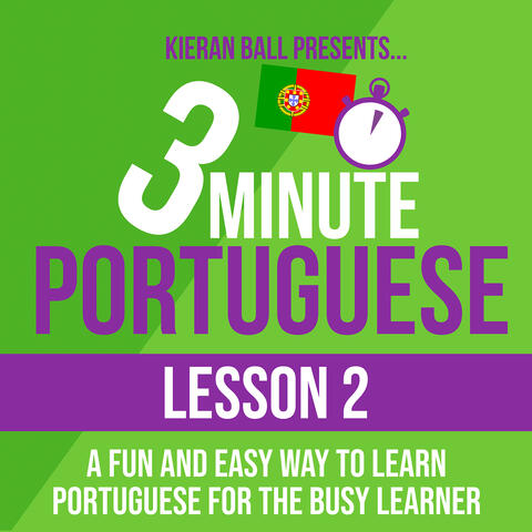 3 Minute Portuguese - Lesson 2 album art