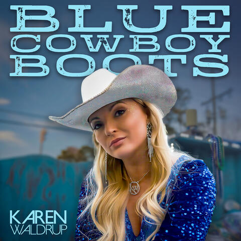 Blue Cowboy Boots album art
