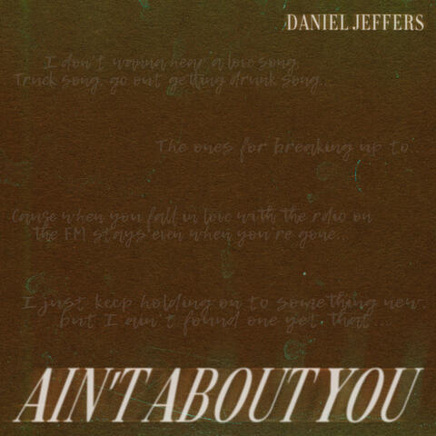 Ain't About You album art