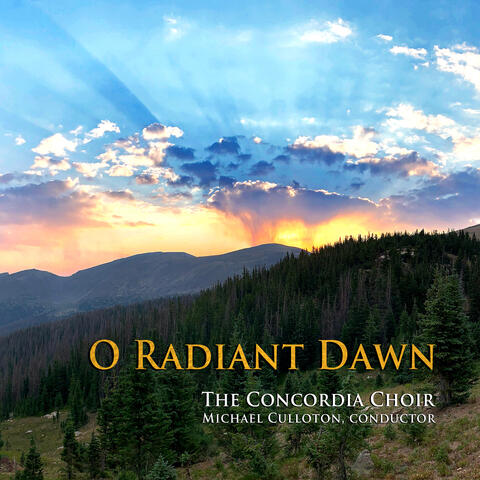 O Radiant Dawn album art