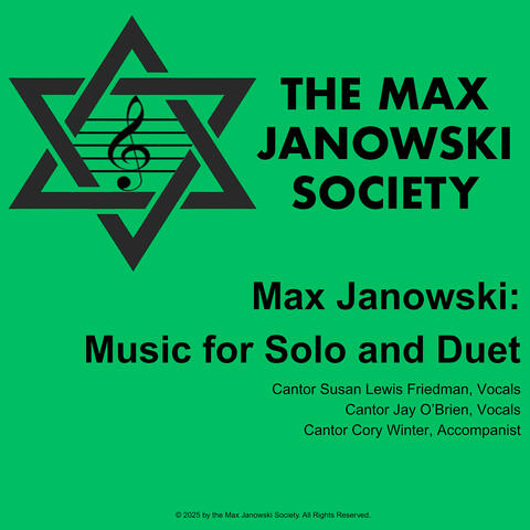Max Janowski's Music for Solo and Duet album art
