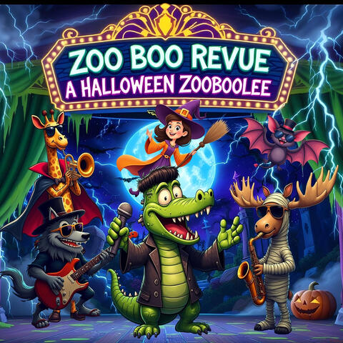 Zoo Boo Revue a Halloween Zooboolee album art
