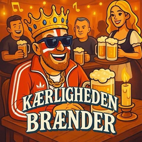 Kærligheden Brænder album art
