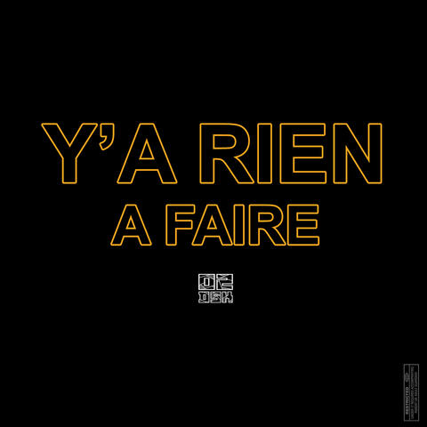 Y'a rien à faire album art