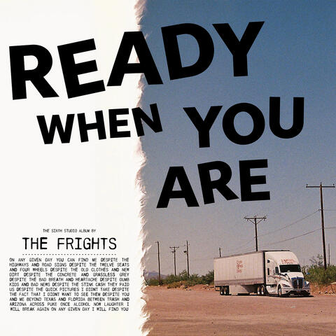 Ready When You Are album art