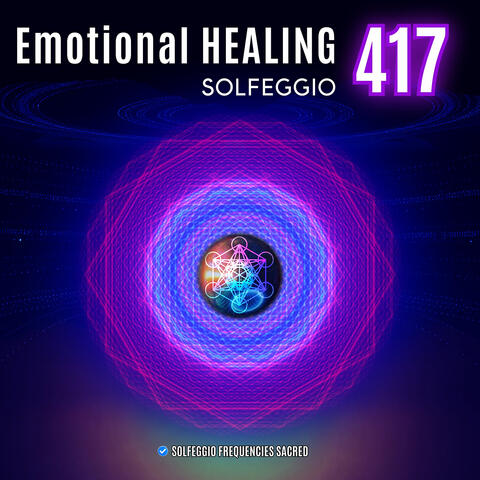 Emotional Healing 417 Solfeggio album art