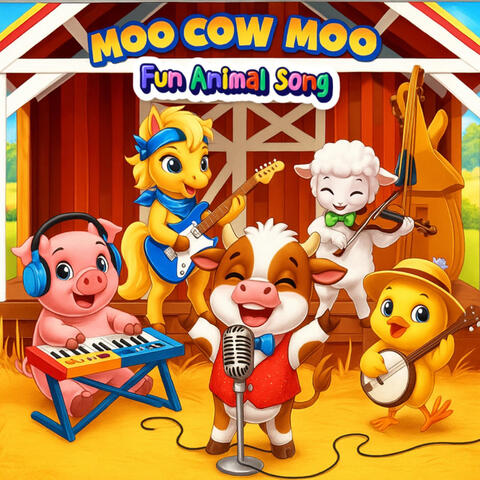 Moo Cow Moo Fun Animal Song album art
