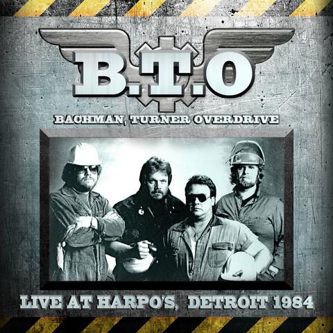 Live at Harpo's, Detroit 1984 album art