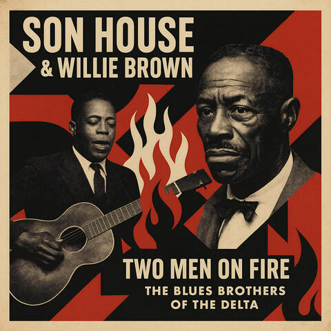 Two Men on Fire - The Blues Brothers of the Delta album art