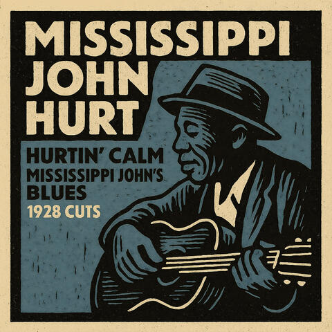 Hurtin' Calm - Mississippi John's Blues - 1928 Cuts album art