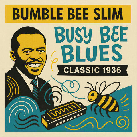 Busy Bee Blues - Bumble Bee Slim Classic 1936 album art