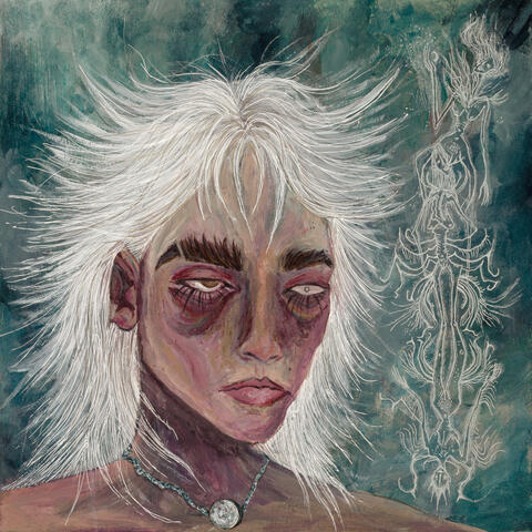 kissing under an (almost) full moon album art