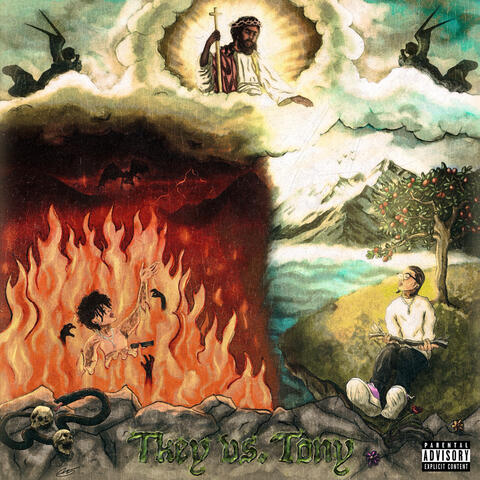 Tkey vs. Tony album art
